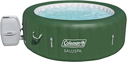 Photo 1 of **MISSING PUMP**Coleman SaluSpa Inflatable Hot Tub | Portable Hot Tub W/ Heated Water System & Bubble Jets | Fits up to 6 People
