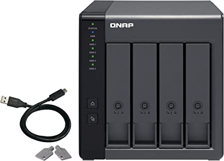 Photo 1 of QNAP TR-004 4 Bay USB Type-C Direct Attached Storage (DAS) with hardware RAID (Diskless)
