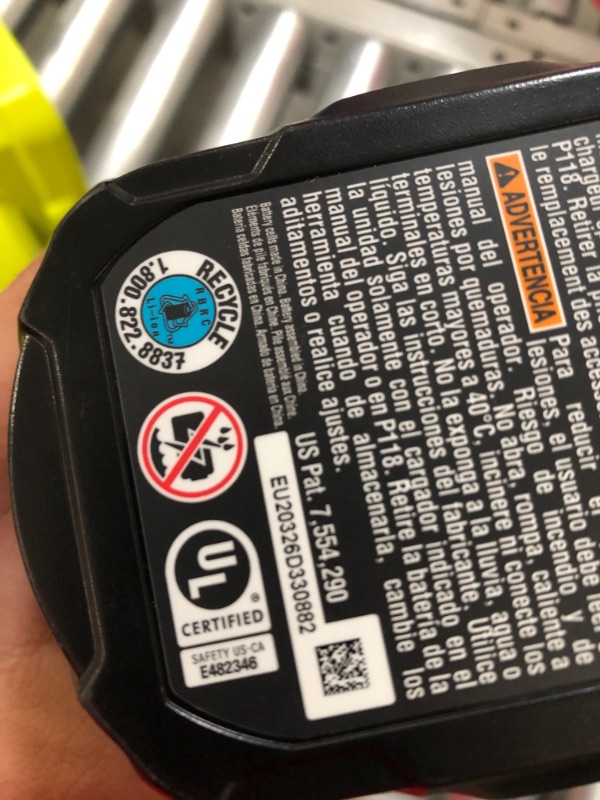 Photo 1 of ONE+ 18V Cordless Battery Fogger/Mister with 2.0 Ah Battery and Charger