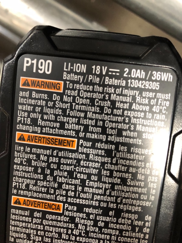 Photo 1 of ONE+ 18V Cordless Battery Fogger/Mister with 2.0 Ah Battery and Charger