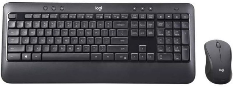 Photo 1 of Logitech MK540 Advanced Wireless Keyboard with Wireless Mouse Combo — Full Size Keyboard and Mouse, Long Battery Life, Caps Lock Indicator Light, Hot Keys, Secure 2.4GHz Connectivity (MK540) **KEYBOARD ONLY**
