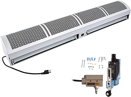 Photo 1 of VEVOR 59 Inch Air Curtain, 2 Speeds 2515 CFM Commercial Indoor Air Curtain, Air Curtains for Doors with 2 Limited Switches, CE & UL Certified, 110V Unheated
