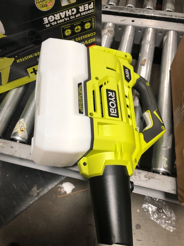 Photo 2 of Ryobi Fogger / Mister Ryobi ONE+ 18-Volt Lithium-Ion Cordless with 2.0 Ah Battery and Charger Included P2850
