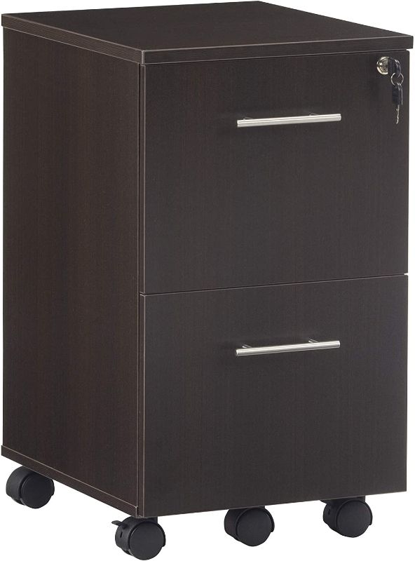 Photo 1 of *bottom drawer is detached*
Safco Medina File Pedestal, Mocha
