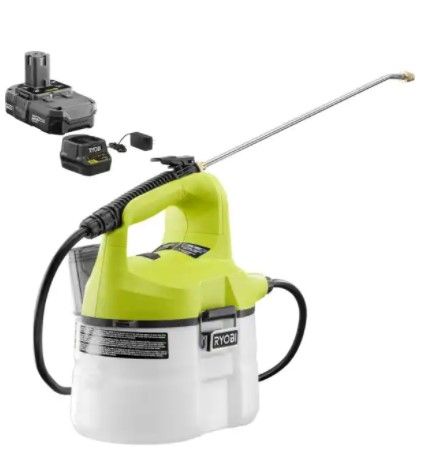 Photo 1 of **PARTS ONLY**
RYOBI
ONE+ 18V Cordless Battery 1 Gal. Chemical Sprayer with 1.3 Ah Battery and Charger
