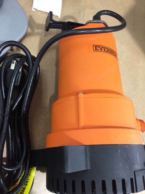 Photo 1 of 1/4 HP 2-in-1 Utility Pump
