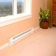 Photo 1 of 72 in. 240-volt 1,500-watt Electric Baseboard Heater in White
