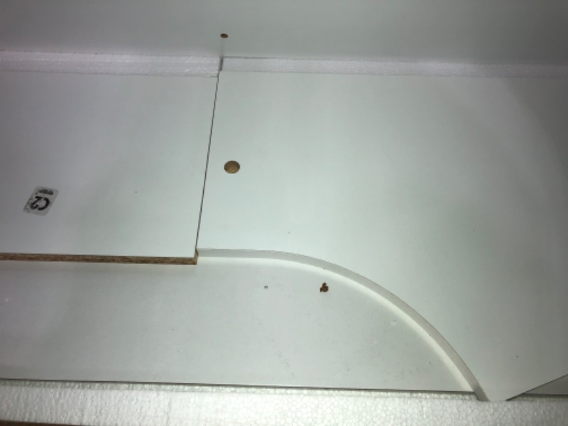 Photo 2 of *Damage shown in picture*Sauder Pogo Bookcase/footboard