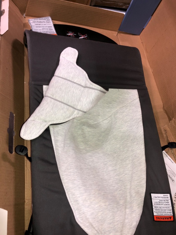 Photo 1 of Babybjorn Balance Soft Cotton Jersey Bouncer - Dark Grey/Light Grey
