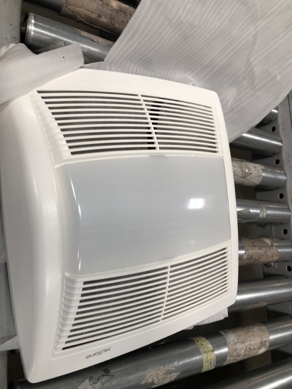 Photo 1 of Broan-NuTone QT Series 130 CFM Ceiling Bathroom Exhaust Fan with Light and Night Light, ENERGY STAR*