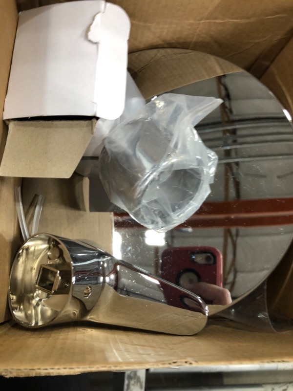 Photo 2 of  Lever Handle, H 6.5&quot X W 6.5&quot X 2.88&quot, Polished Chrome