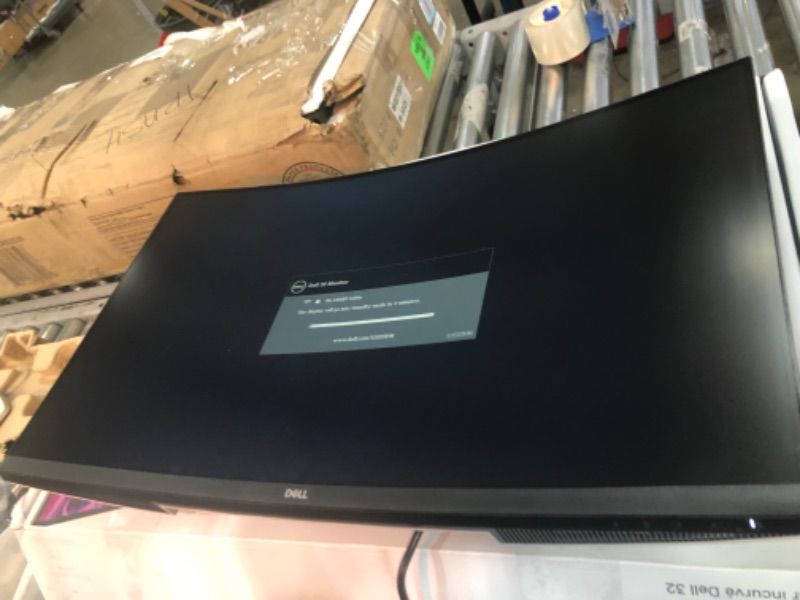 Photo 5 of *Tested/ Functional*
Dell S3222HN 32-inch FHD 1920 X 1080 at 75Hz Curved Monitor, 1800R Curvature, 8ms Grey-to-Grey Response Time (Normal Mode), 16.7 Million Colors, Black
