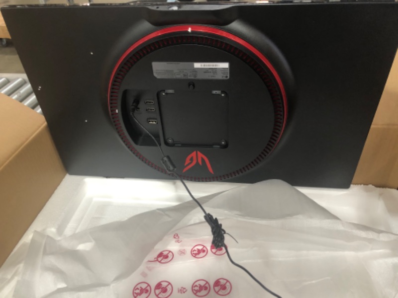 Photo 1 of *Tested/ Functional*
LG 27GL83A-B 27 Inch Ultragear QHD IPS 1ms NVIDIA G-SYNC Compatible Gaming Monitor, Black