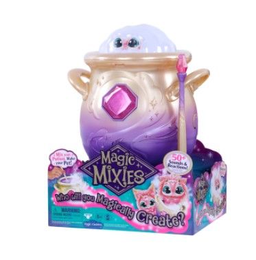 Photo 1 of Just Bowl//Missing components - Magic Mixies - Magical Misting Cauldron with Interactive Pink Plush Toy - Electronic Pets
