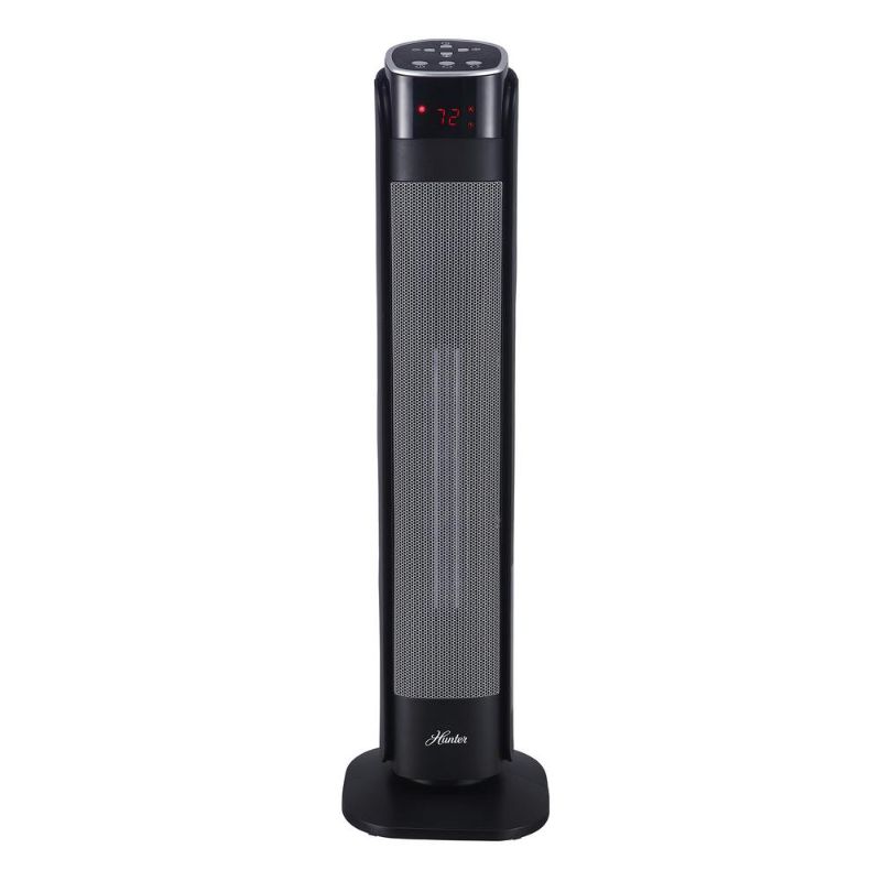 Photo 1 of Hunter 30" Deluxe Digital Ceramic Tower Heater with Remote Control
