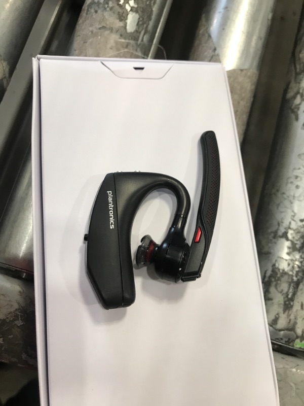 Photo 2 of Plantronics Voyager 5200 Earset - Mono - Wireless - Bluetooth - 98.4 Ft - Earbud, Over-the-ear - Monaural - Outer-ear - Noise Cancelling, Echo Cancell
