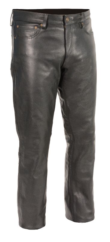 Photo 1 of Men's Classic 5 Pocket Leather Pants
Size: 42