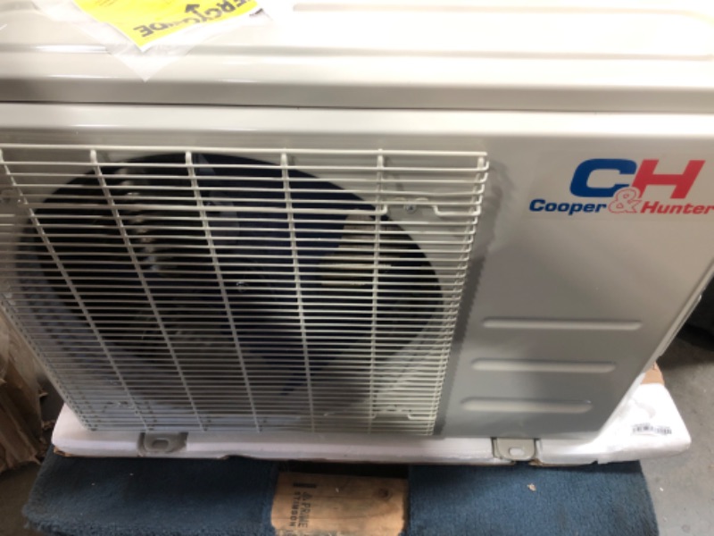 Photo 3 of Cooper & Hunter 9,000 BTU, 115V, 19 SEER Ductless Mini Split AC/Heating System MIA Series Pre-Charged Inverter Heat Pump with 16ft Installation Kit