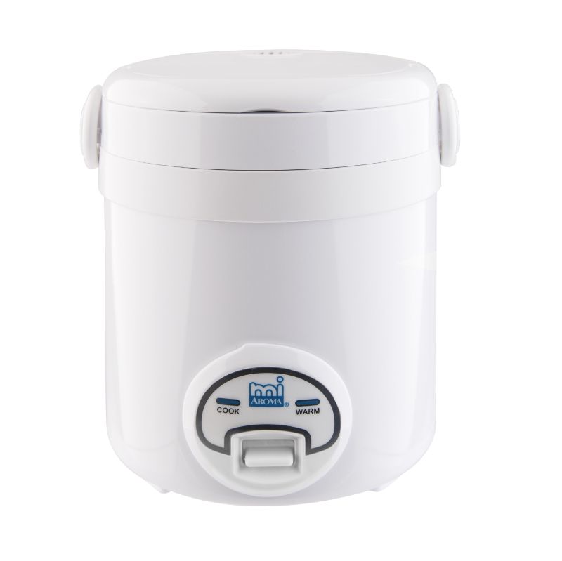 Photo 1 of NOT FUNCTIONAL, Aroma Digital 3-Cup Mini Rice Cooker, White, 3 CUP
