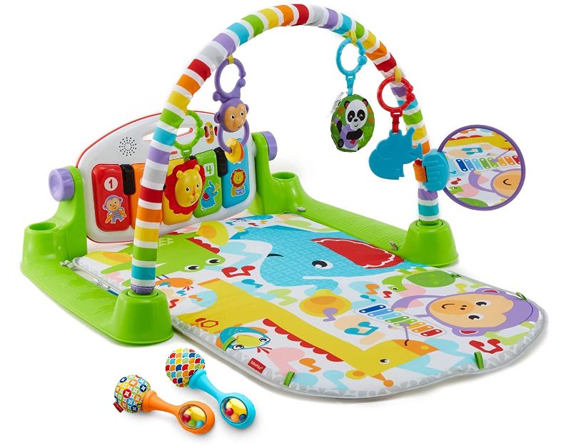 Photo 1 of Fisher-Price Deluxe Kick & Play Piano Gym & Maracas