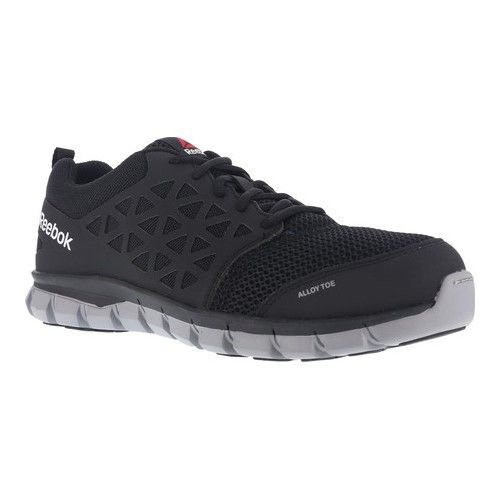 Photo 1 of Reebok Work Men's Sublite Cushion Work Rb4041 Industrial and Construction Shoe, Black, 14 M Us
