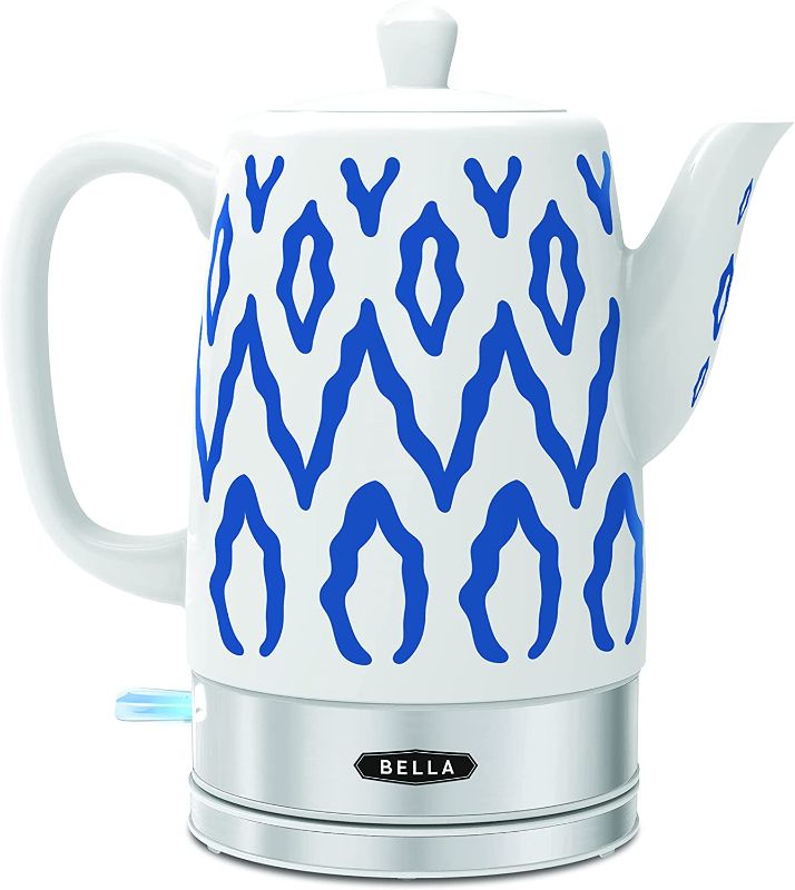 Photo 1 of 1.5L Electric Ceramic Kettle - Blue Aztec
