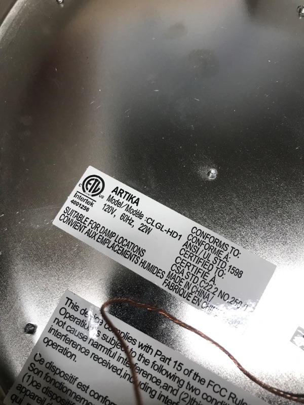 Photo 1 of Chardin Modern Close to Ceiling Light Flush Mount Fixture 14" Wide LED Dimmable Chrome Silver Clear Crystal Ring 