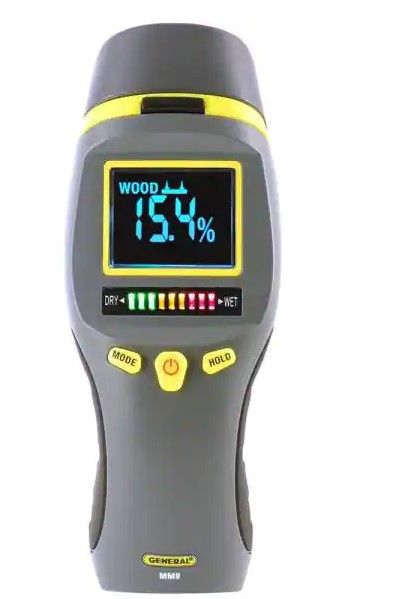 Photo 1 of General Tools
Combo Pin and Pinless Moisture Meter for Water Damage and Mold Prevention
