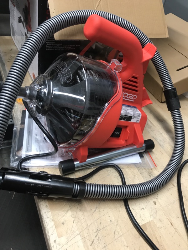 Photo 4 of RIDGID
PowerClear 120-Volt Drain Cleaning Snake Auger Machine 