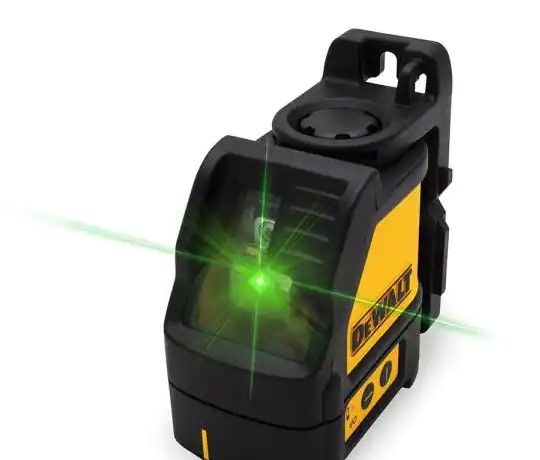 Photo 1 of DEWALT
165 ft. Green Self-Leveling Cross Line Laser Level with (3) AAA Batteries & Case