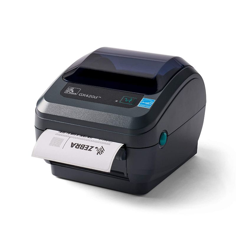 Photo 1 of Zebra Direct Thermal Desktop Printer | GX420d | doesn't include receipt paper
***see notes***