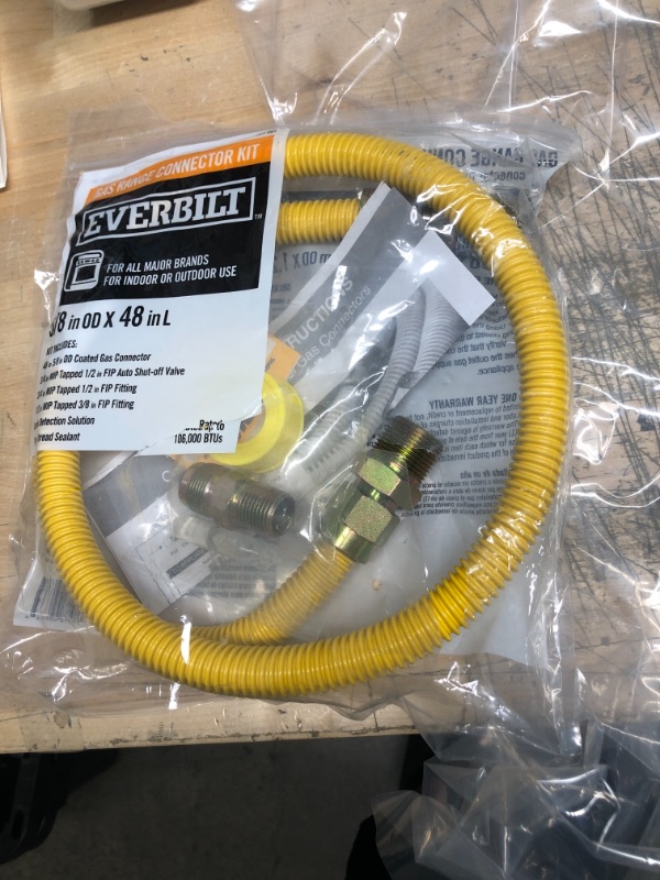 Photo 2 of Everbilt 4 ft. Gas Range Connector Kit