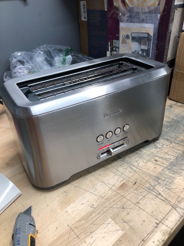 Photo 1 of Breville BTA730XL Bit More 4-Slice Toaster, Brushed Stainless Steel
