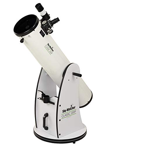 Photo 1 of **READ BELOW**Sky Watcher Classic 200 Dobsonian 8-inch Aperature Telescope – Solid-Tube – Simple, Traditional Design – Easy to Use, Perfect for Beginners, Whi