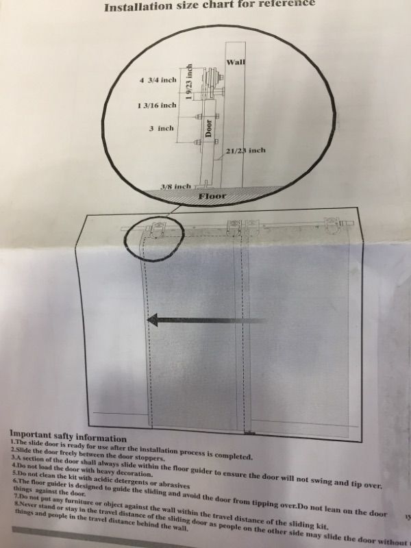 Photo 4 of **SIMILAR TO ITEM IN STOCK PHOTO** SLIDING DOOR HARDWARE CLOSET SET