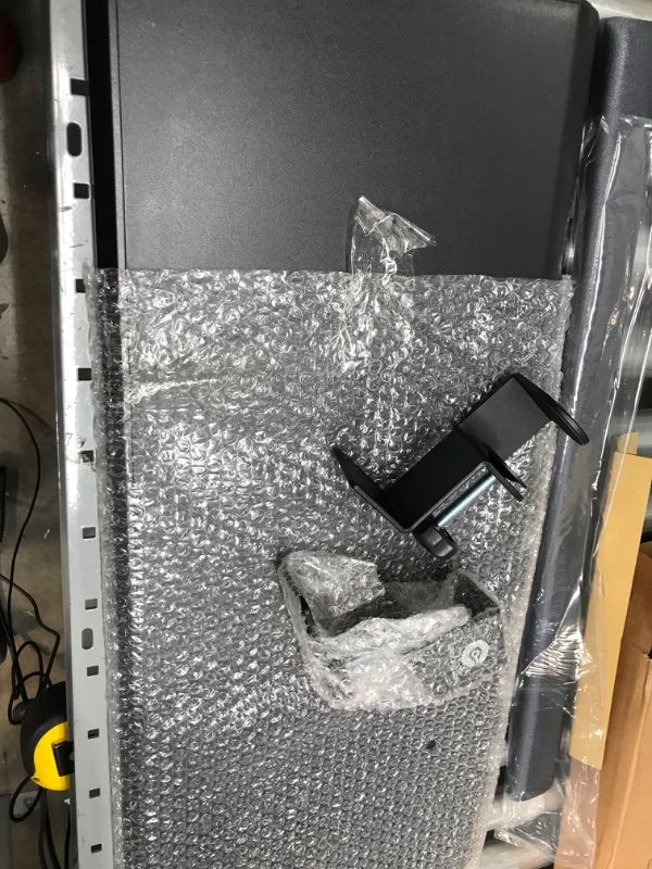 Photo 1 of ErgoActive Extra Wide Under Desk Keyboard Tray with Clamp On Easy Installation, Fits Full Size Keyboard 