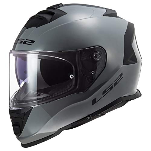 Photo 1 of LS2 Helmets Assault Full Face Motorcycle Helmet W/SunShield (Gloss Battleship Gray - Large)
