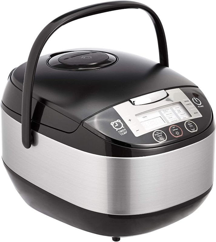 Photo 1 of Amazon Basics Multi-Functional Rice Cooker 5.5 cup