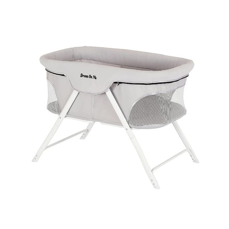 Photo 1 of Dream On Me, Traveler Portable Bassinet, Cloud Grey
