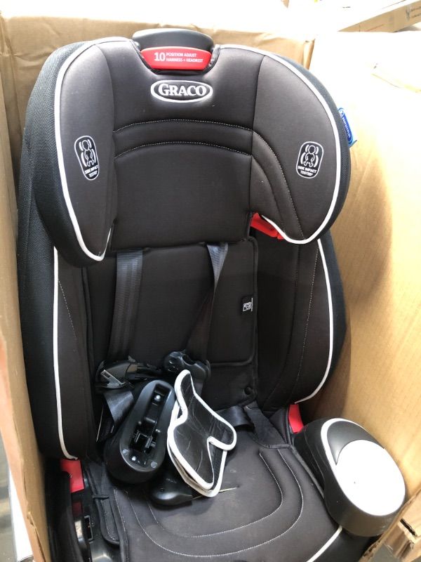 Photo 2 of Graco Atlas 65 2-in-1 Harness Booster Car Seat, Glacier
