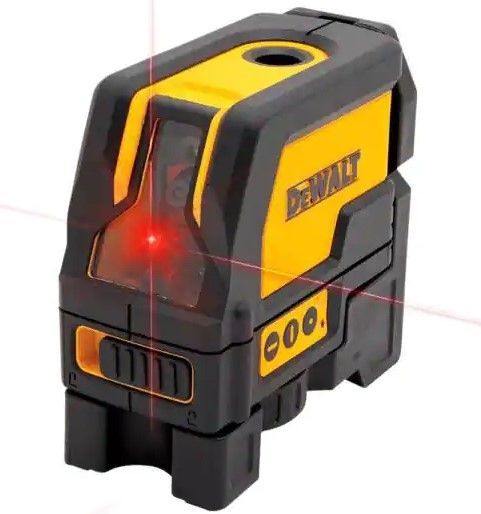 Photo 1 of ***PARTS ONLY*** 165 ft. Red Self-Leveling Cross-Line and Plumb Spot Laser Level with (3) AAA Batteries & Case
