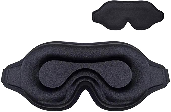 Photo 1 of ** SETS OF 2**
Eye mask for Sleeping, Adjustable Blindfold& Sleeping mask, 3D Contoured Cup Sleep Mask, Shading Eye mask,Comfortable and Soft Eye Covers for Sleeping Suitable for Travel Yoga
