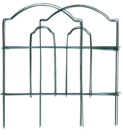 Photo 1 of **PACK OF 16** 18 in. Cathedral Steel Wire Folding Fence
