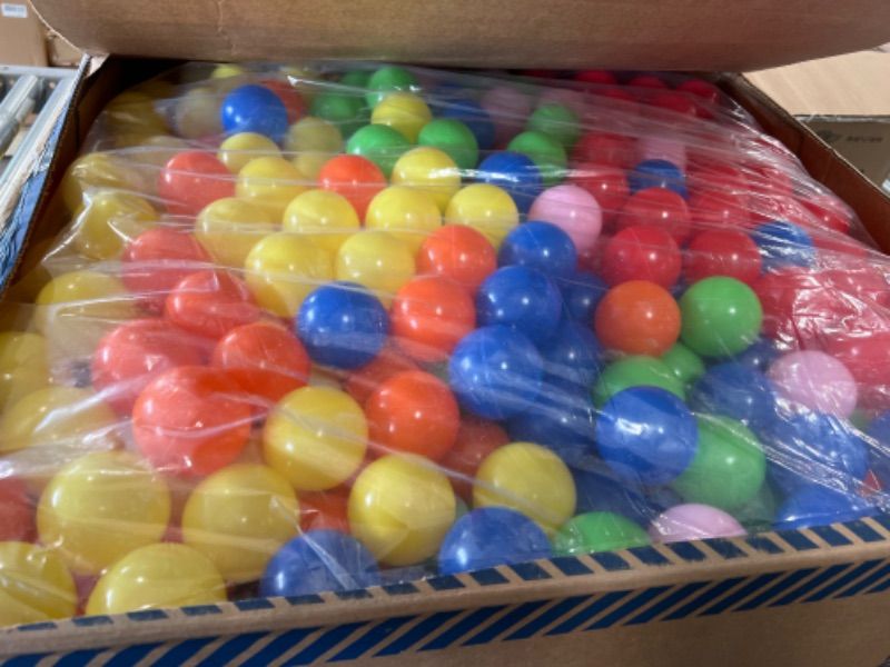 Photo 2 of Click N' Play Phthalate Free & BPA Free, Crush Proof Ball Pit Balls, Bulk 1000 pack