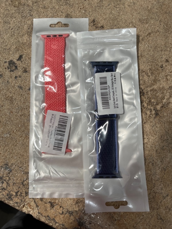 Photo 1 of *BUNDLE OF 2 APPLE WATCH BANDS* 