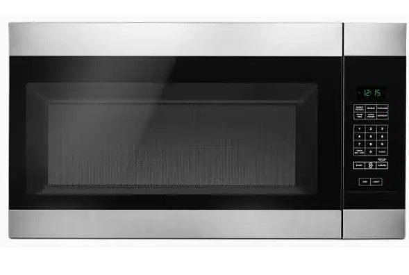 Photo 1 of Amana 1.6 cu. ft. Over the Range Microwave in Stainless Steel