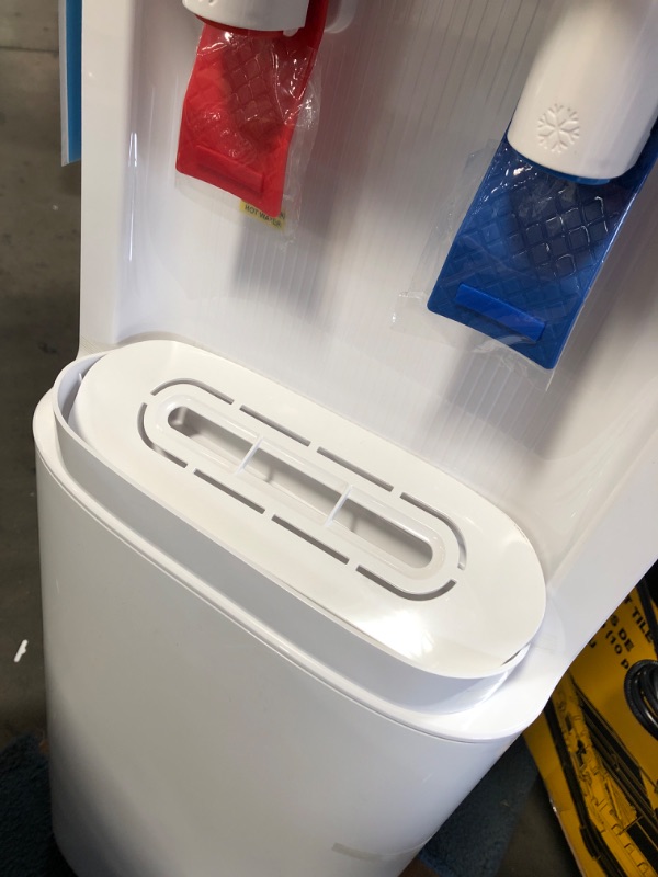 Photo 4 of Brio 300 Series Hot and Cold Water Self Cleaning Ozone Bottom Loading Water Cooler Water Dispenser in White
