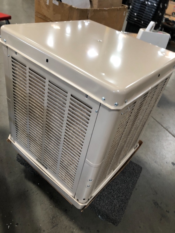 Photo 7 of Champion Cooler 3000 CFM Down-Draft Roof Evaporative Cooler for 1100 sq. ft. (Motor Not Included)