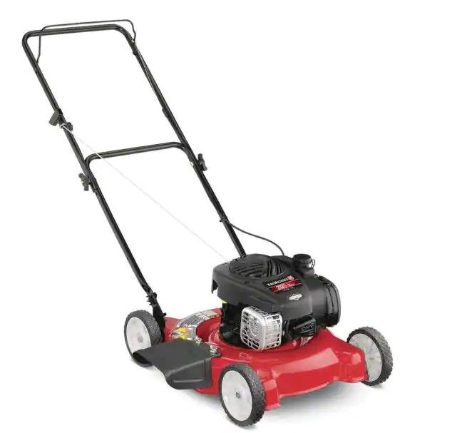 Photo 1 of Yard Machines 20 in. 125 cc OHV Briggs and Stratton Gas Walk Behind Push Mower