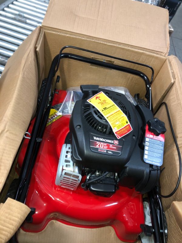 Photo 1 of Yard Machines 20 in. 125 cc OHV Briggs and Stratton Gas Walk Behind Push Mower